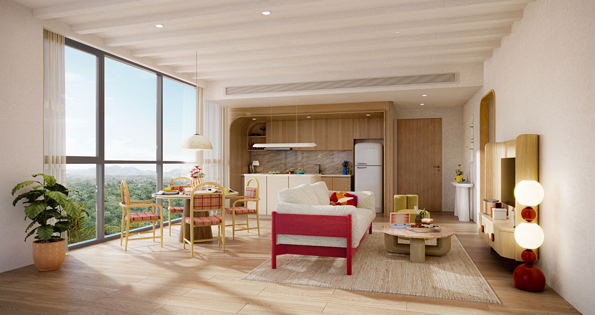 The Standard Residences Hua Hin: Pièce de vie