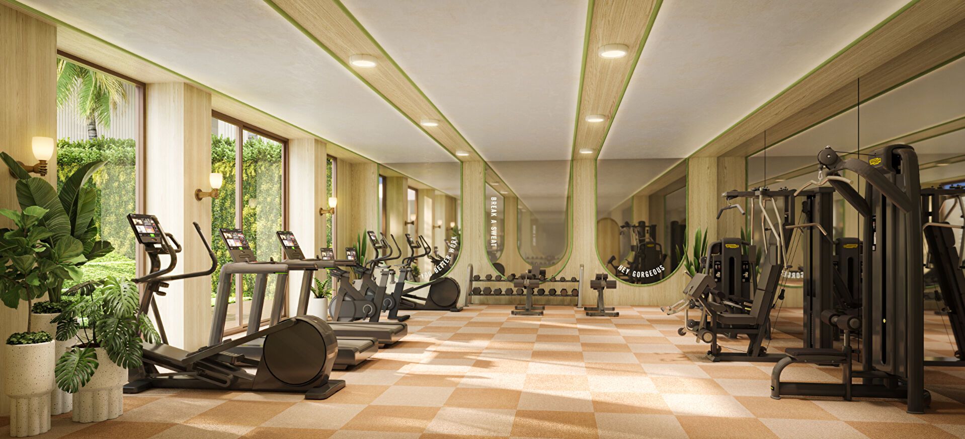 The Standard Residences Hua Hin: Salle de sport