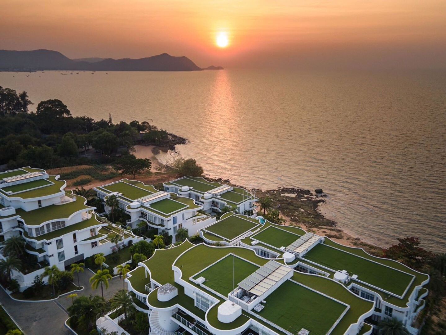 Pure Sunset Beach: Vue aérienne des bâtiments et des espaces extérieurs