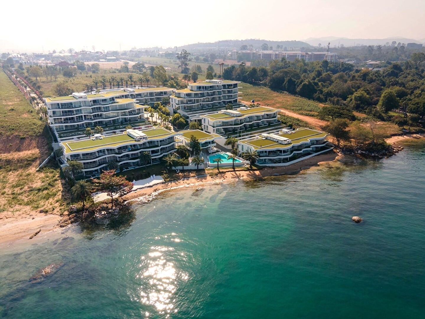 Pure Sunset Beach: Vue aérienne des bâtiments et des espaces extérieurs