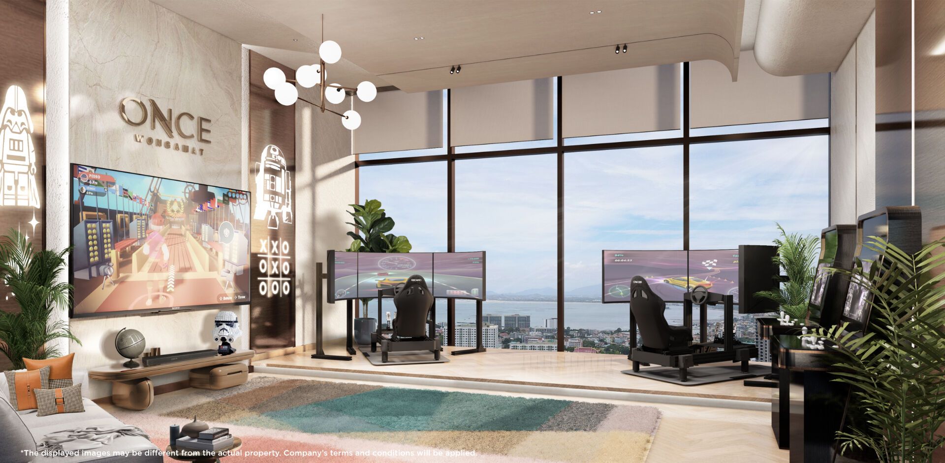 Once Wongamat: Indoor games room
