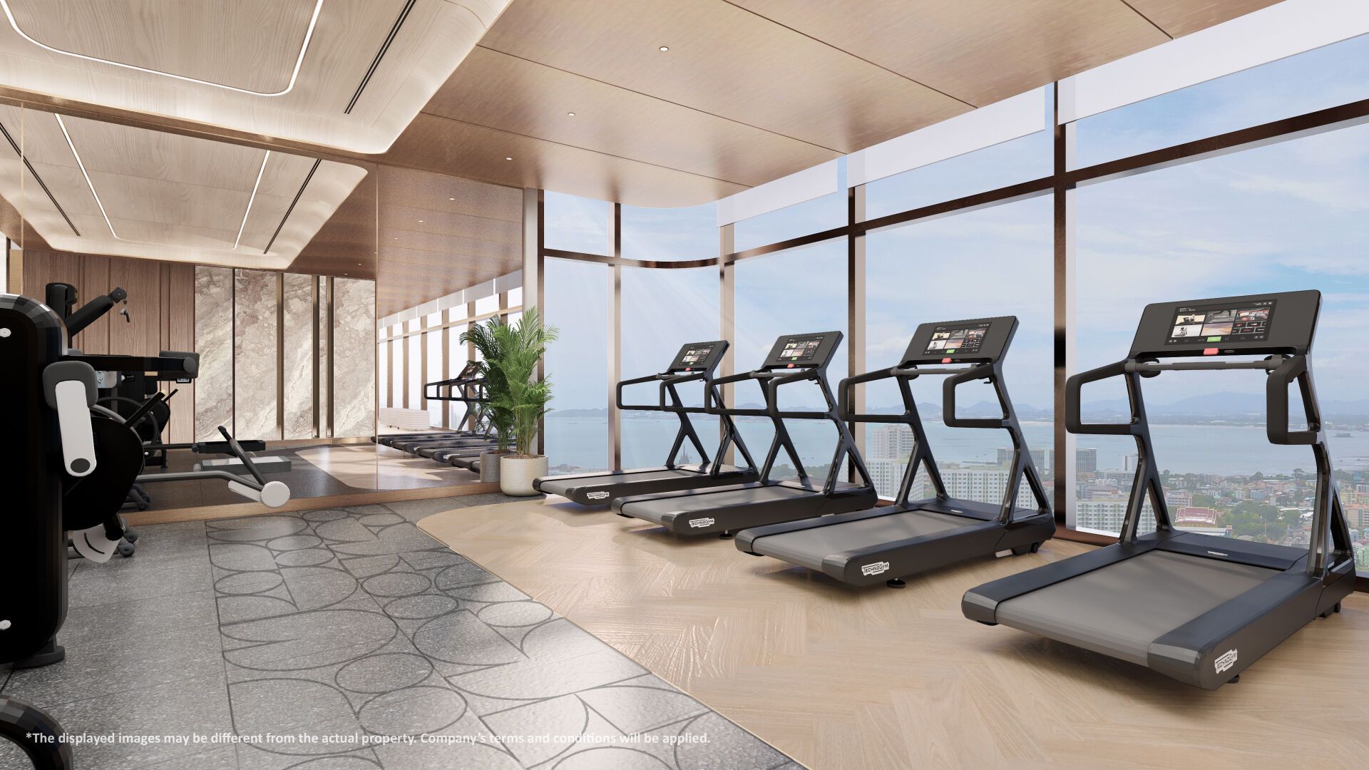 Once Wongamat: Fitness room