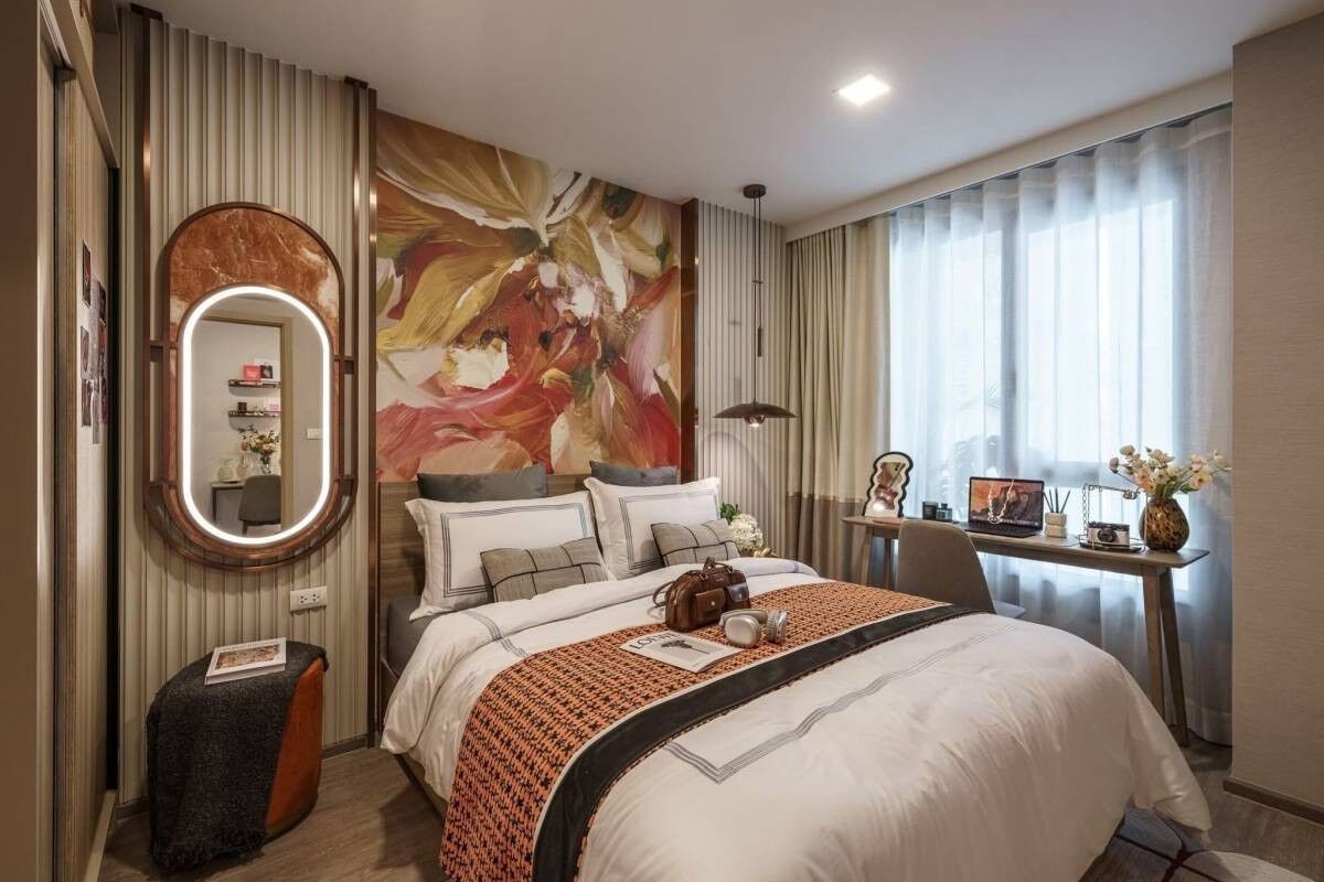 THE BASE Ratchada 19: Bedroom interior