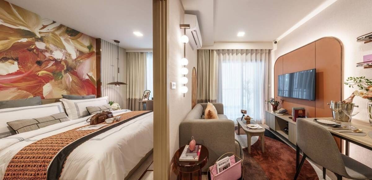 THE BASE Ratchada 19: Bedroom interior