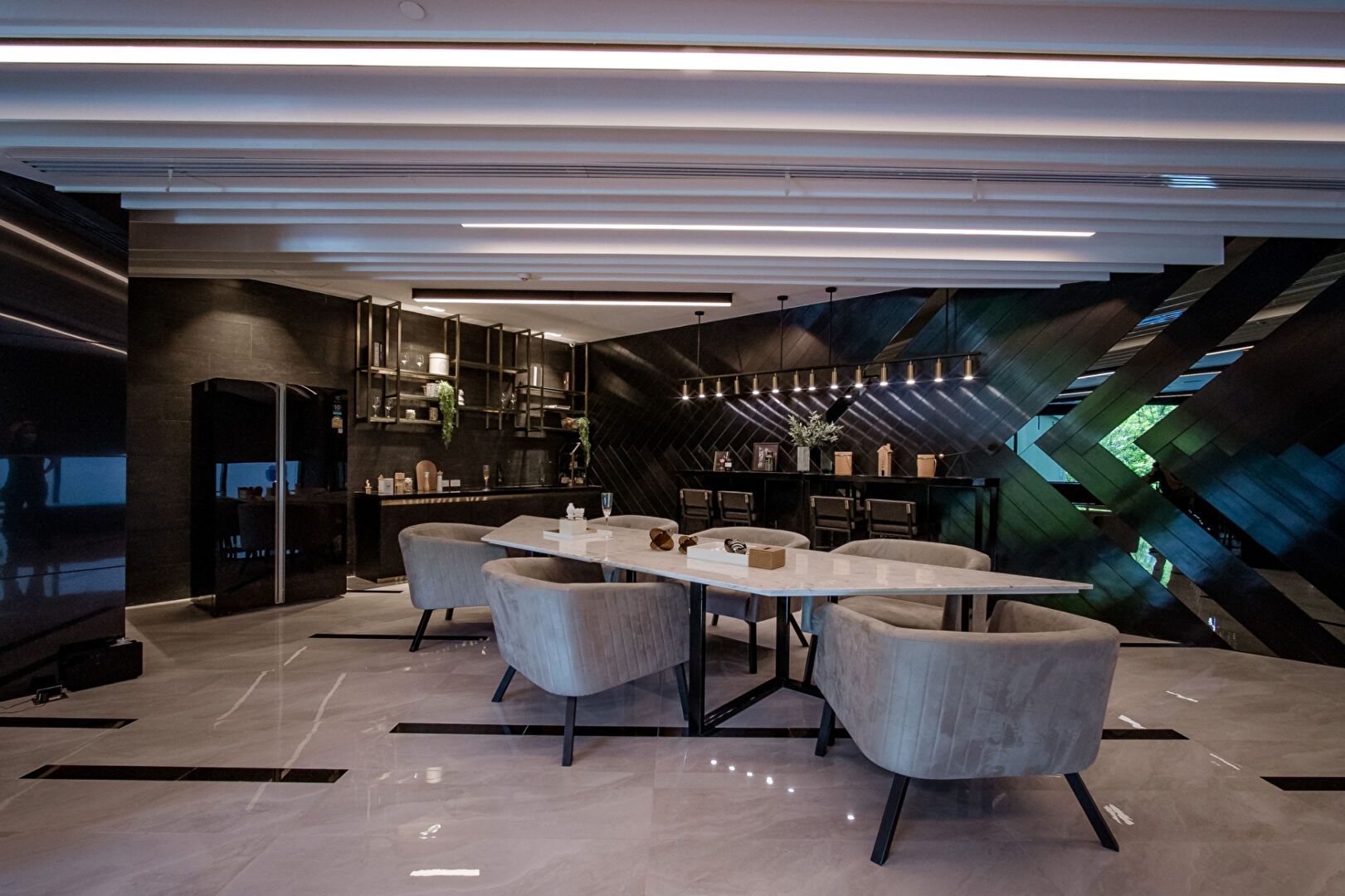 KnightsBridge Space Rama 9: Salon commun et espace de détente