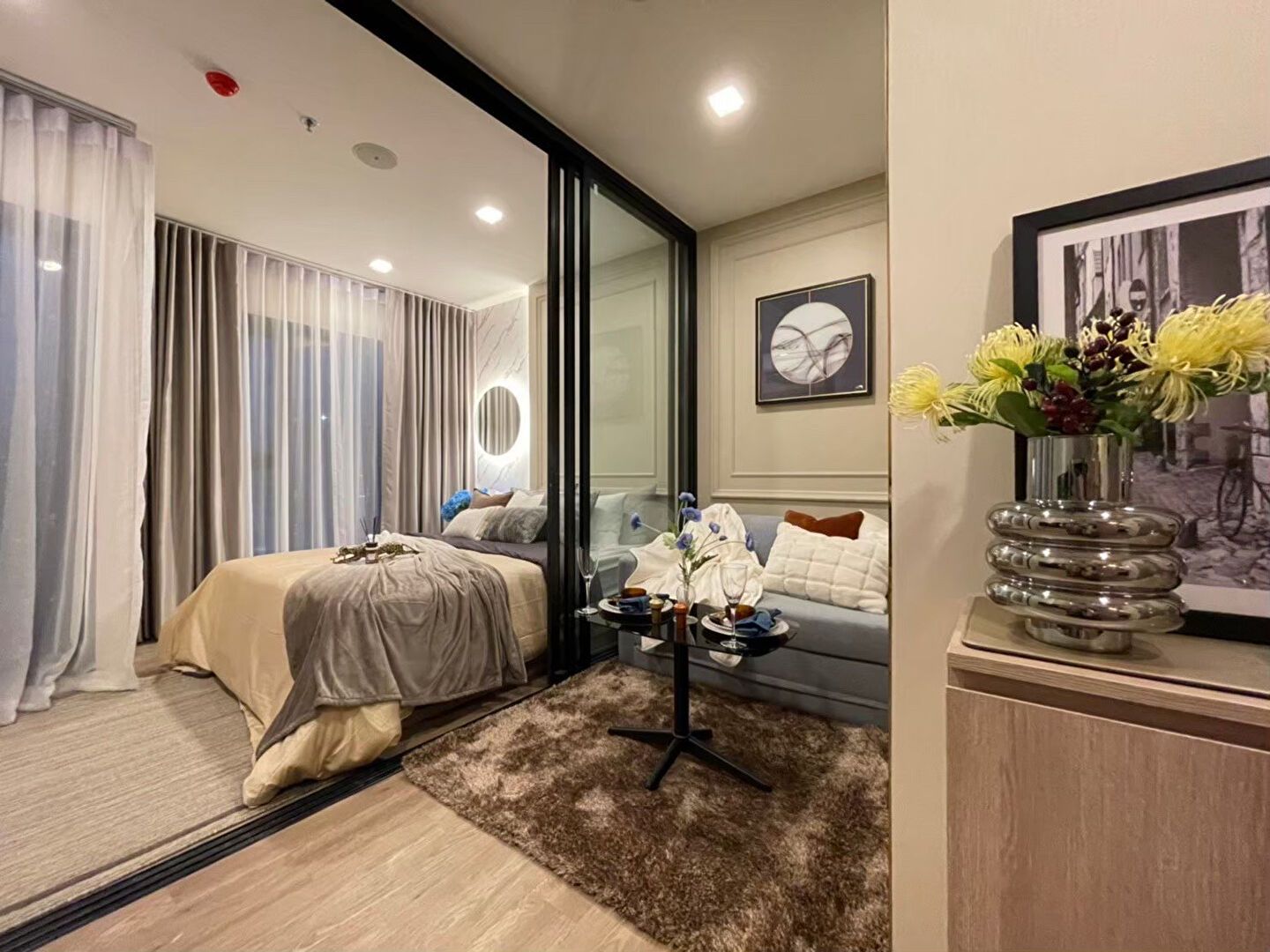 Modiz Sukhumvit 50: Living area