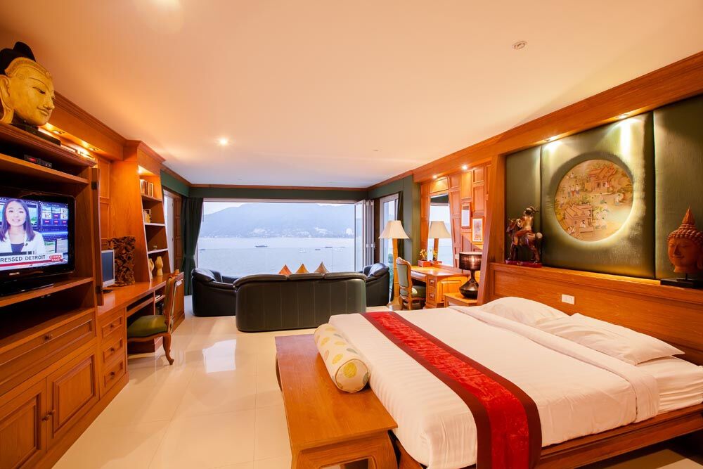 Patong villa: การตกแต่งห้องนอน