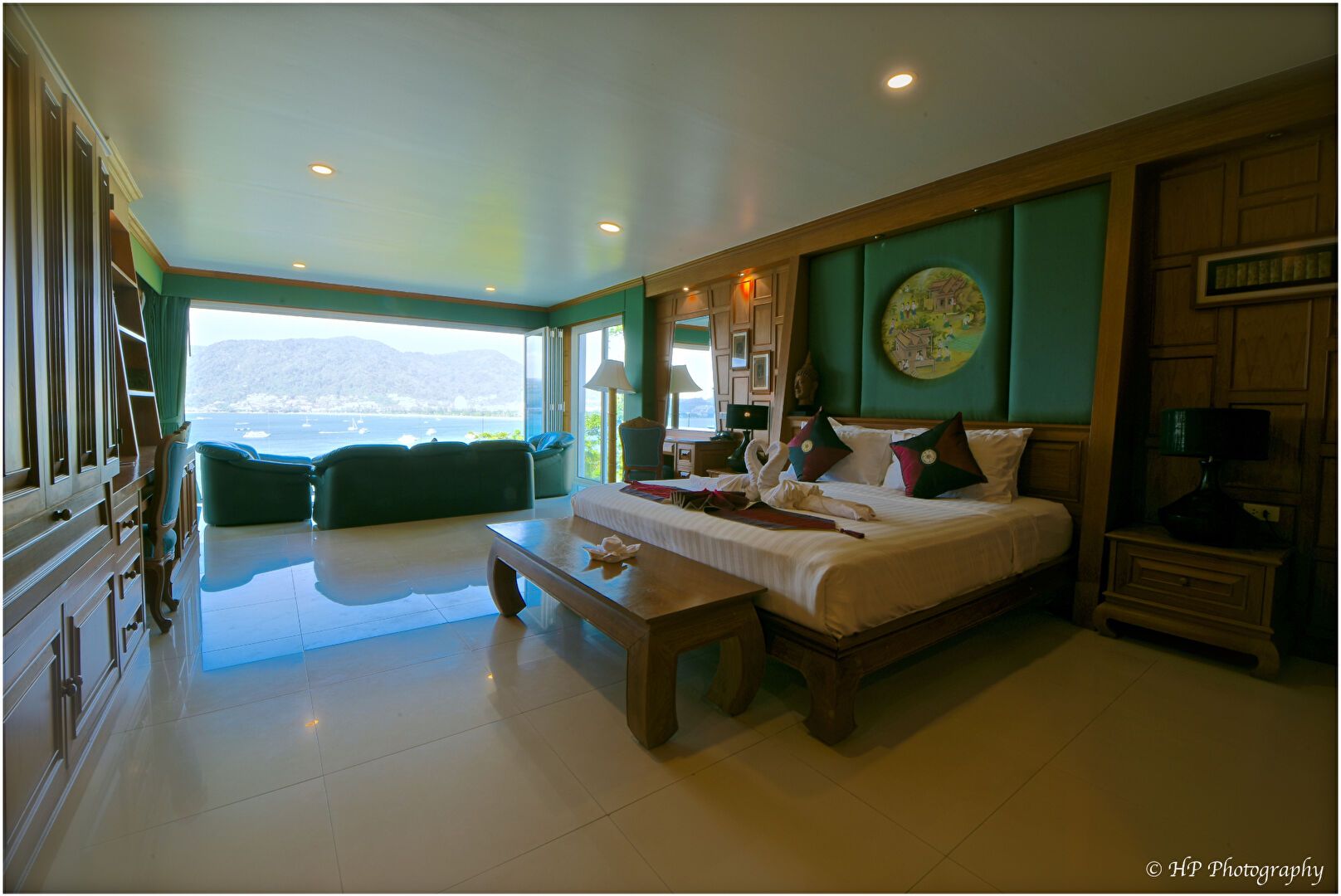 Patong villa: การตกแต่งห้องนอน