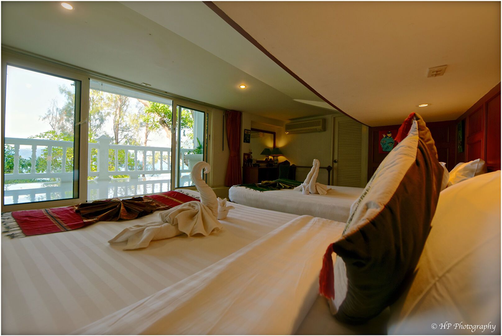 Patong villa: การตกแต่งห้องนอน