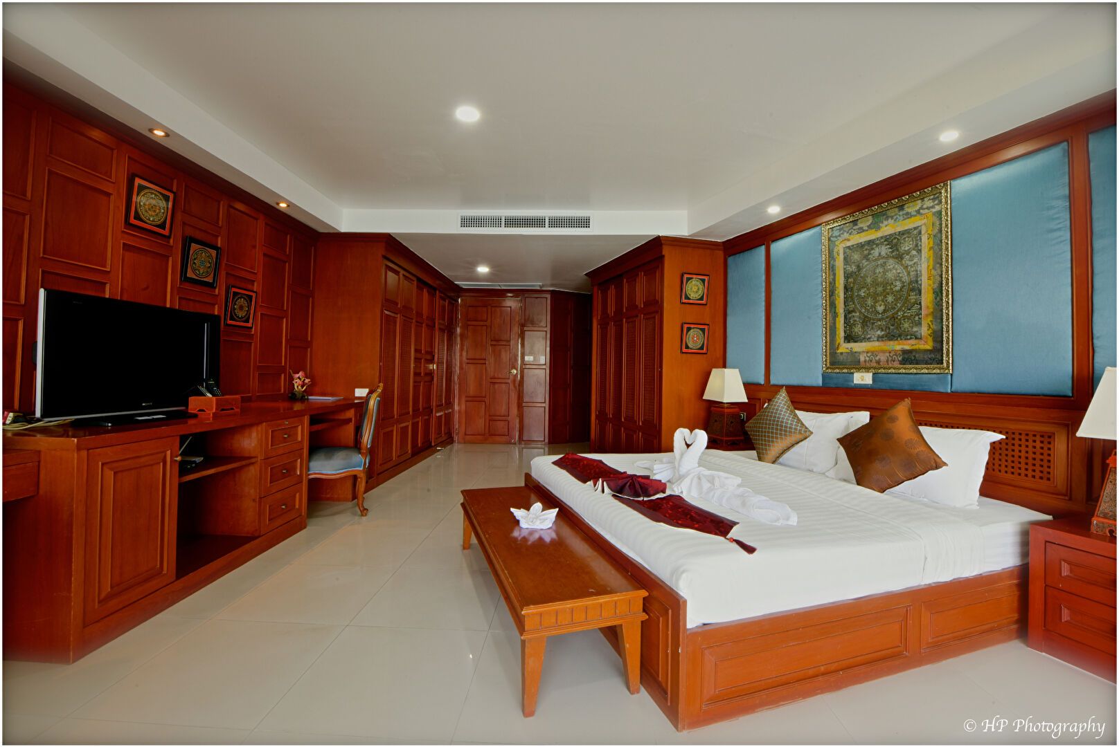 Patong villa: การตกแต่งห้องนอน