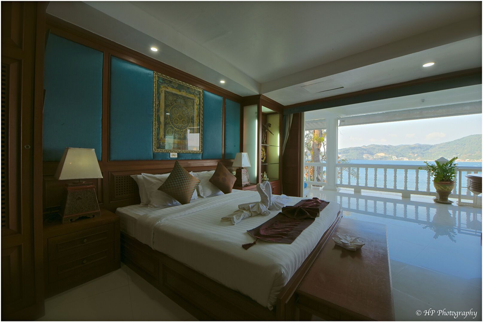 Patong villa: การตกแต่งห้องนอน