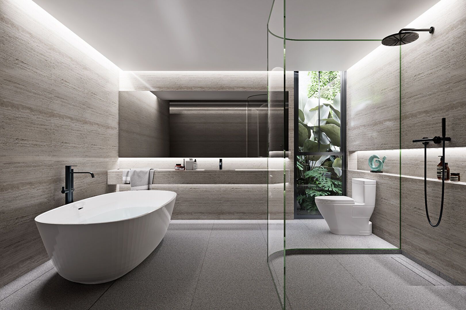 Aqua Plus Rawai: การตกแต่งห้องน้ำ